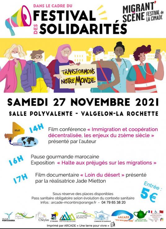 Film et conférence sur les migrations - Valgelon-La Rochette (73)